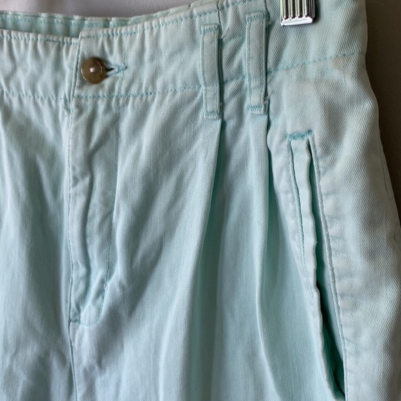 Vintage Dockers high rise pleated mint green trousers pants - Picture 7 of 13